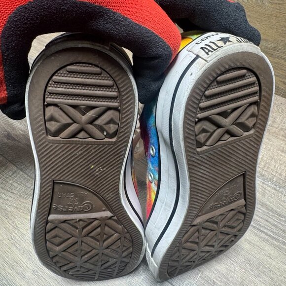 Converse Chuck Taylor Tie Dye Canvas Sneakers Women's Size 8 - Picture 4 of 7